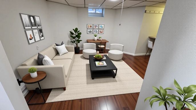 Dining room, Interior, Living room, Wood Texture Flooring