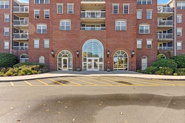 Exterior, Facade, Brick Facade, Condo Building
