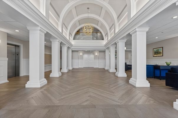 Chandelier, Interior, Pendant Lights, Recessed Lighting, Wood Texture Flooring