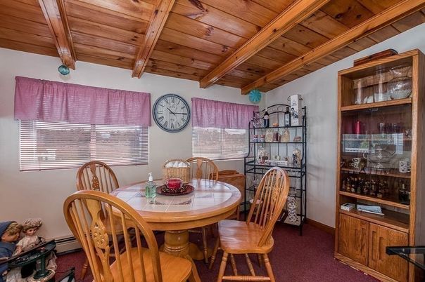 Dining room, Interior, Wooden Beams, Wooden Ceilings