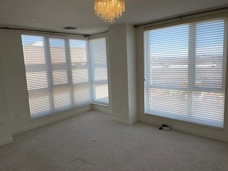Chandelier, Empty room, Interior