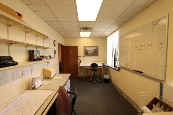 Home Office, Interior, Recessed Lighting