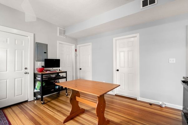 Home Office, Interior, Wood Texture Flooring