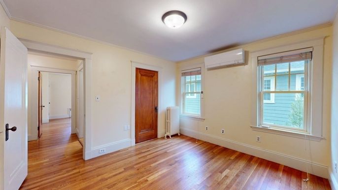 Empty room, Interior, Wood Texture Flooring