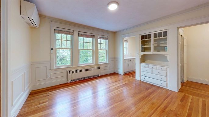 Empty room, Interior, Wood Texture Flooring