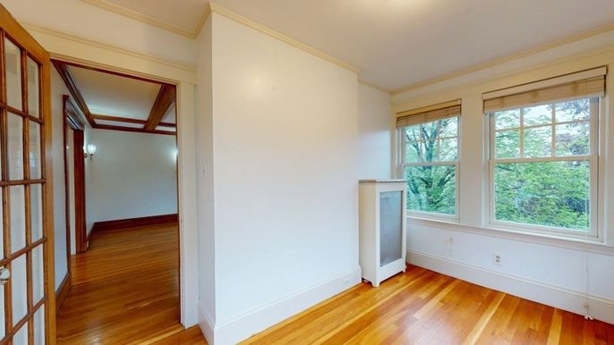 Empty room, Interior, Wood Texture Flooring