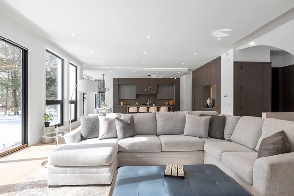 Interior, Kitchen, Living room, Pendant Lights, Recessed Lighting