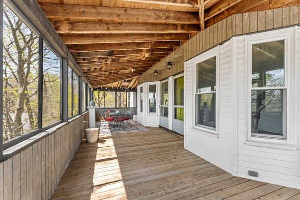 Interior, Sun Room, Wooden Beams, Wooden Ceilings, Wood Texture Flooring