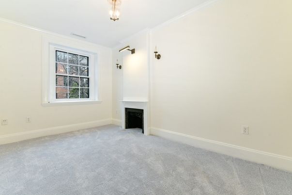 Empty room, Fireplace, Interior