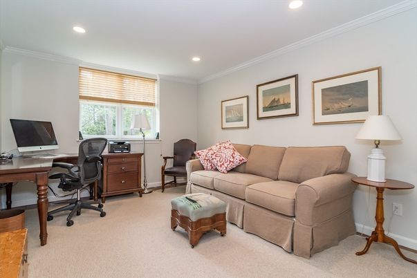 Home Office, Interior, Recessed Lighting