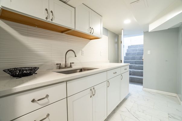 Interior, Kitchen, Marble, Recessed Lighting