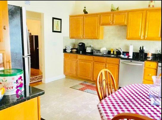 Dining room, Interior, Kitchen