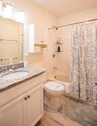 Bathroom, Interior, Wood Texture Flooring