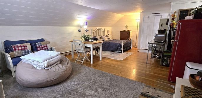 Bedroom, Dining room, Interior, Wood Texture Flooring