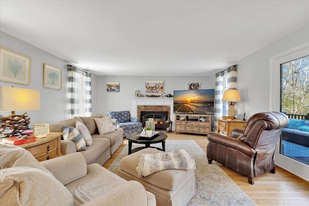 Fireplace, Interior, Living room, Wood Texture Flooring