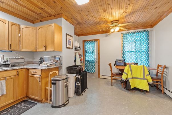 Dining room, Interior, Wooden Ceilings