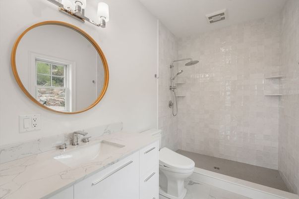 Bathroom, Glass Shower, Interior