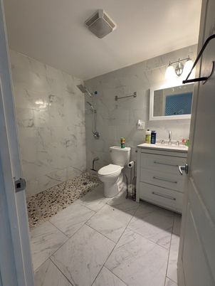 Bathroom, Interior, Marble, Marble Walls