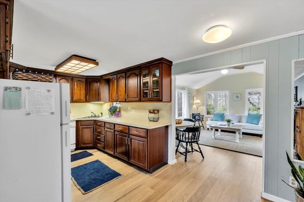 Interior, Kitchen, Living room, Wood Texture Flooring