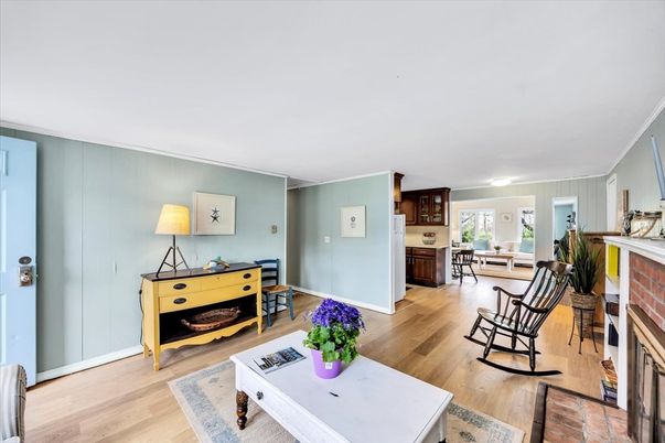 Fireplace, Interior, Wood Texture Flooring