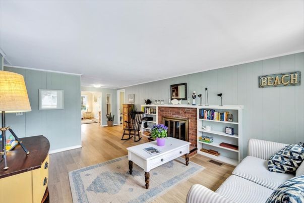 Fireplace, Interior, Wood Texture Flooring