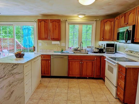 Interior, Kitchen, Marble Walls