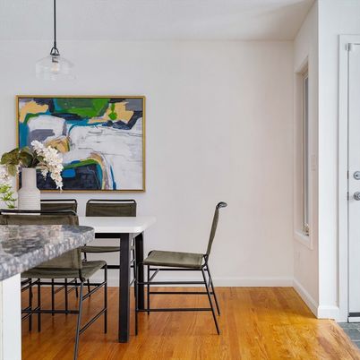 Interior, Pendant Lights, Wood Texture Flooring