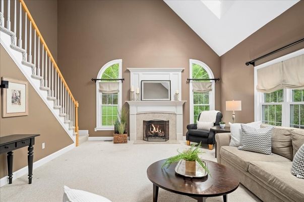 Fireplace, Interior, Living room