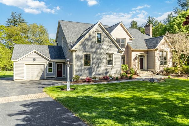 Attached, Backyard, Exterior, Facade, Farmhouse