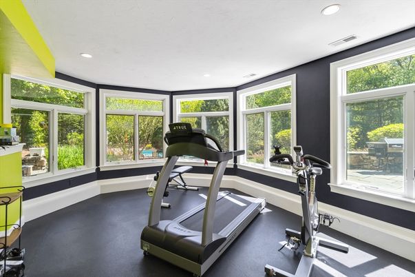 Fitness Equipment, Interior, Recessed Lighting