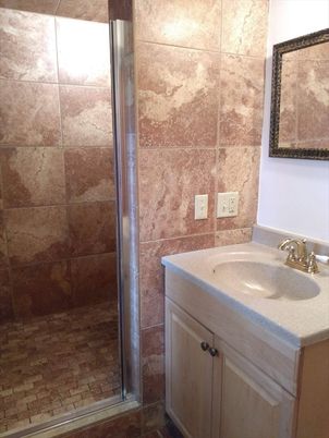 Bathroom, Glass Shower, Interior
