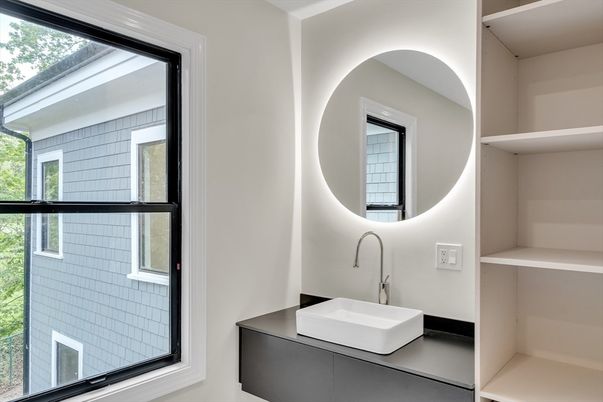 Bathroom, Glass Shower, Interior, Marble, Marble Walls