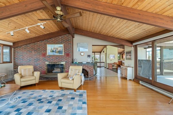 Fireplace, Interior, Stone Walls, Wooden Beams, Wooden Ceilings, Wood Texture Flooring