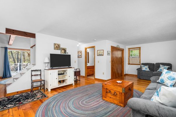 Interior, Living room, Wooden Beams, Wood Texture Flooring