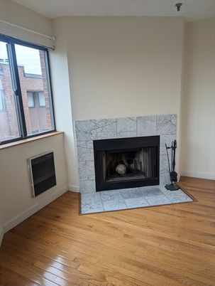 Fireplace, Interior, Wood Texture Flooring