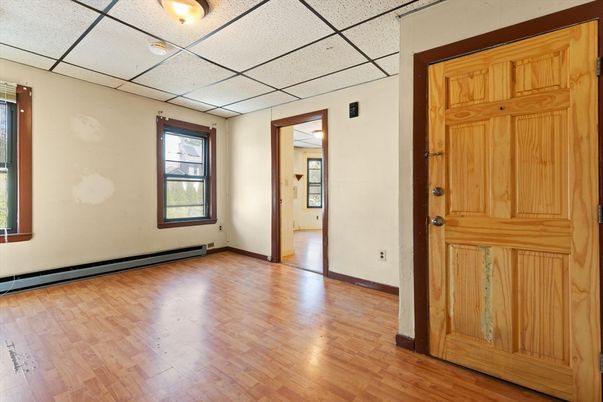 Empty room, Interior, Wood Texture Flooring
