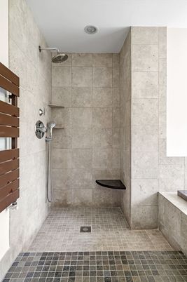 Bathroom, Interior, Recessed Lighting