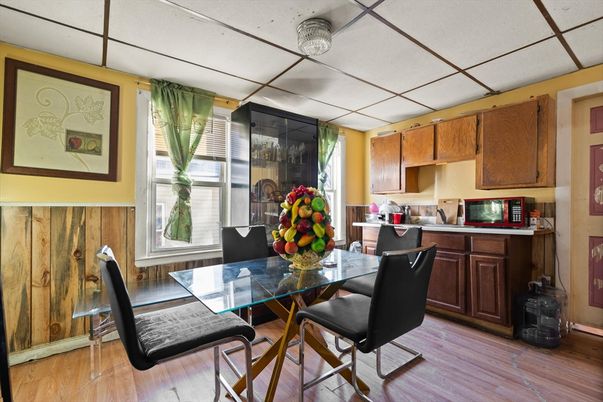 Dining room, Interior, Wood Texture Flooring