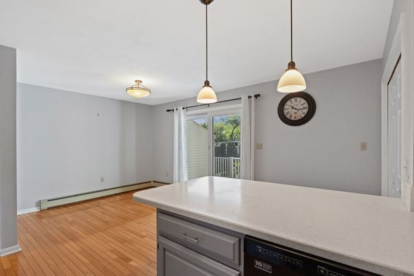 Interior, Pendant Lights, Wood Texture Flooring
