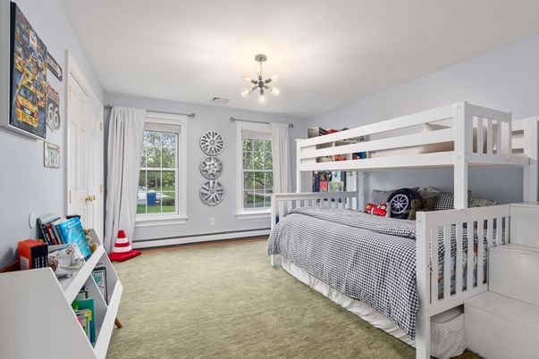 Bedroom, Interior, Pendant Lights