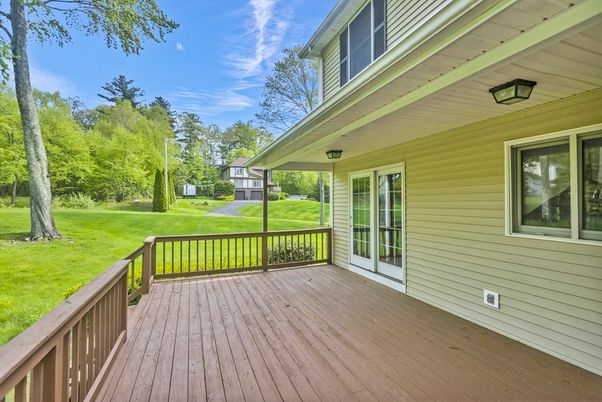 Backyard, Exterior, Wood Texture Flooring