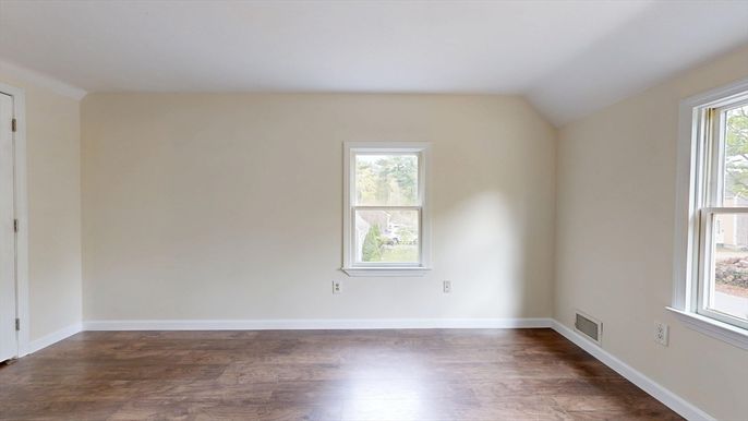 Empty room, Interior, Wood Texture Flooring