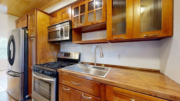 Interior, Kitchen, Stainless Steel Appliances