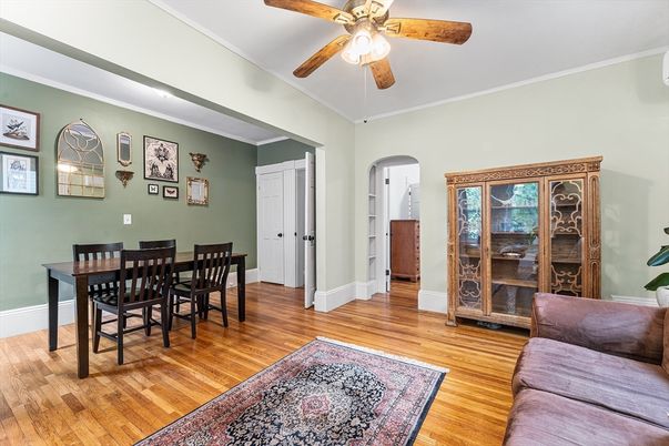 Dining room, Interior, Wood Texture Flooring