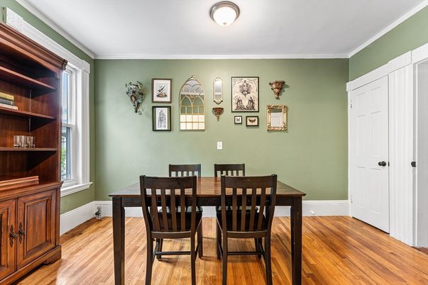 Dining room, Interior, Wood Texture Flooring