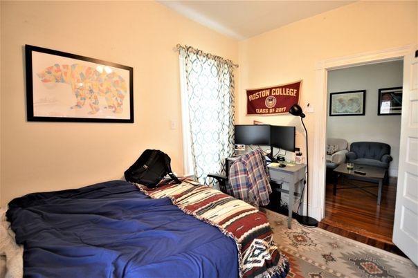 Bedroom, Home Office, Interior, Wood Texture Flooring