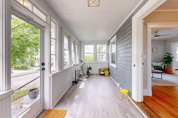 Interior, Sun Room, Wood Texture Flooring