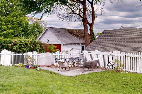 Backyard, Detached Garage, Exterior