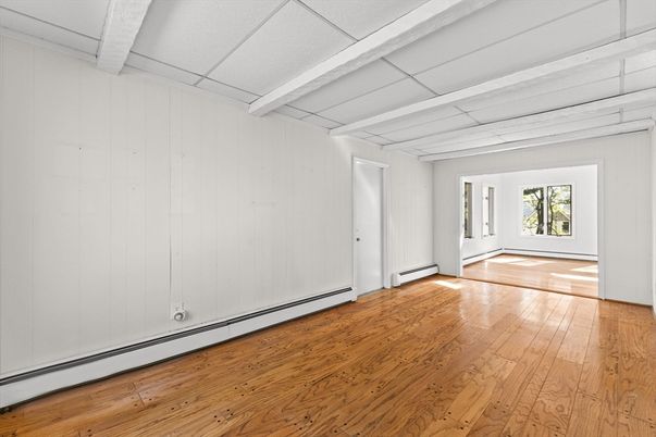 Empty room, Interior, Wood Texture Flooring