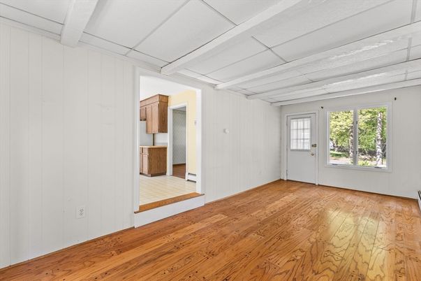 Empty room, Interior, Wood Texture Flooring